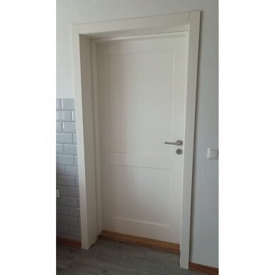 Vidaus medinės durys su 2 filingais 3
